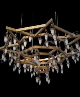 360cm Selçuklu Yıldız Fanuslu