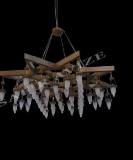 200cm Selçuklu Yıldız Fanuslu