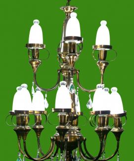 12 kol Osmanlı antik kristalli