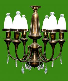 6 kol Osmanlı antik kristalli