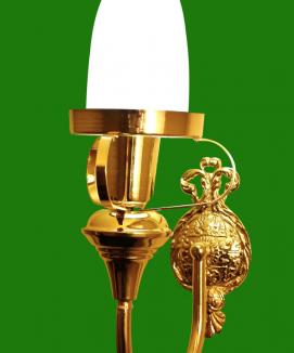 Tek kollu antik aplik