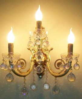 3 kollu havuzlu aplik