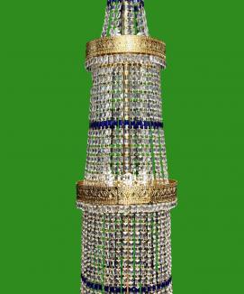 45’lik kristal şamdan