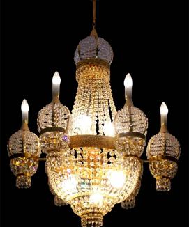 6 kol aksa kristal torbalı