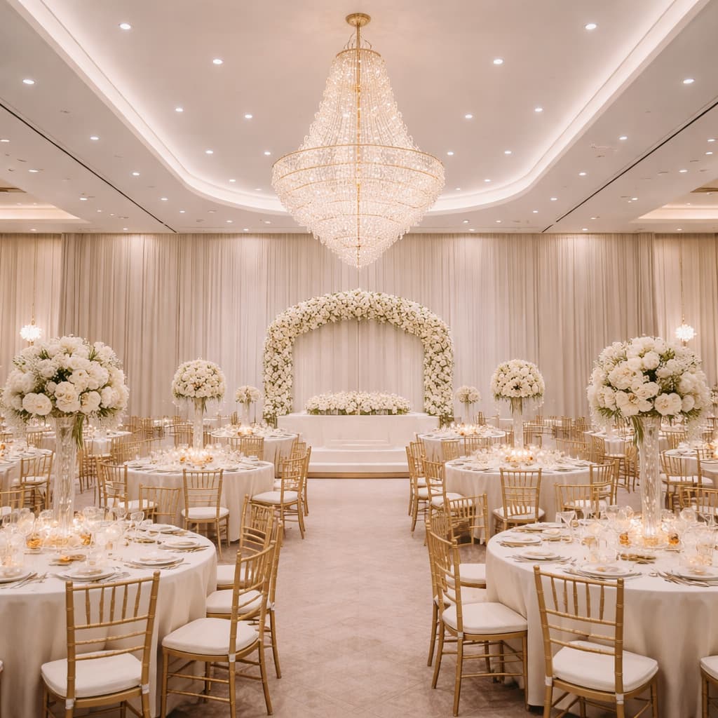 Düğün Salonu Avize